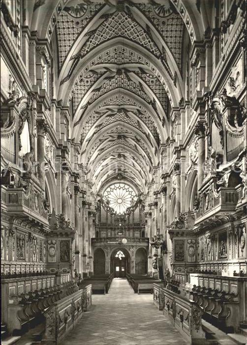 Ebrach Oberfranken Kloster Kirche ehem. Zisterzienserkloster 13. Jhdt. Mittelsch