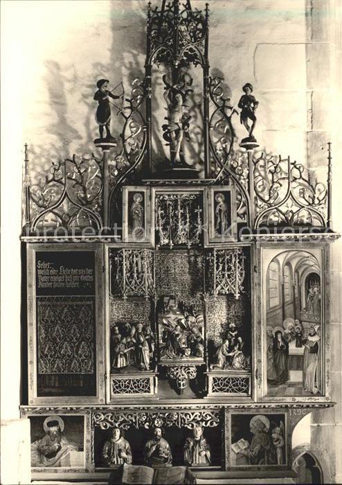 Creglingen Niederlaendischer Altar Herrgottskirche