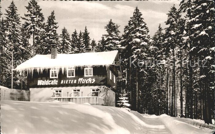 Braunlage Harz Waldcafe Dieter Hucks