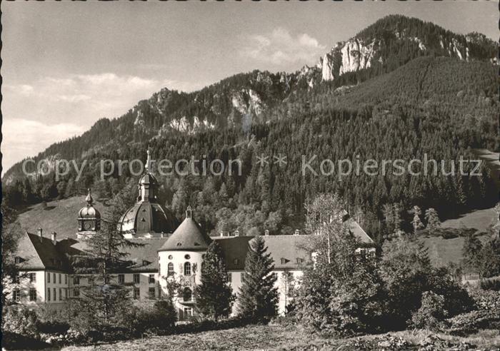 Ettal Benediktiner Abtei Kaiser Ludwig der Bayer Felsen