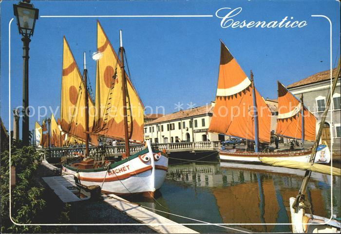 Cesenatico Museo della Marineria Romagnola Marine Museum Segelboote