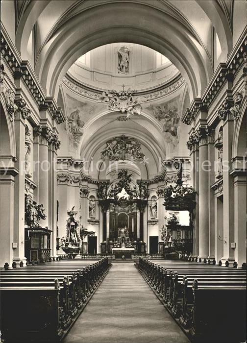 FULDA Hessen Dom Mittelschiff Hauptaltar 18. Jhdt.