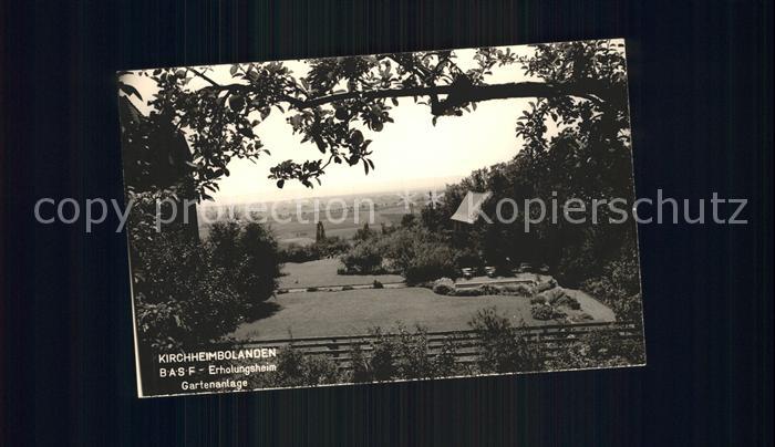 Kirchheimbolanden BASF Erholungsheim Gartenanlage
