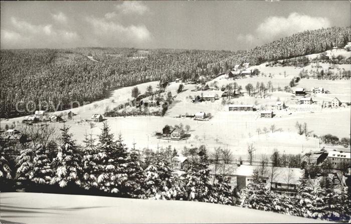 Warmensteinach Panorama Luftkurort Wintersportplatz