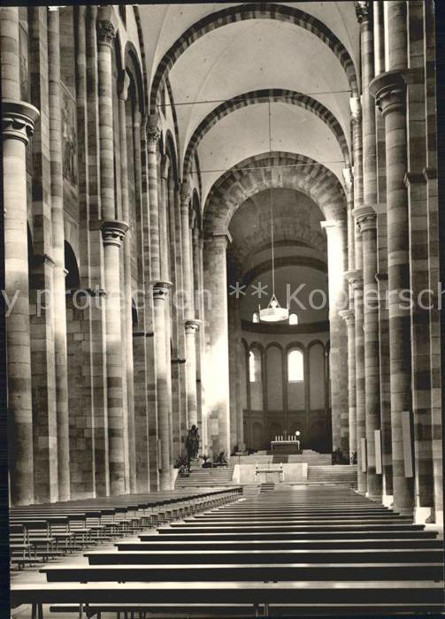 Speyer Rhein Dom Mittelschiff