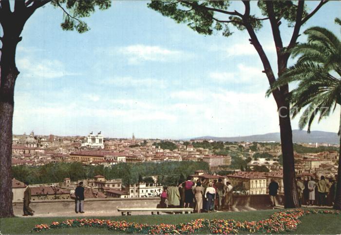Roma Rom Veduta panoramica dal Gianicolo