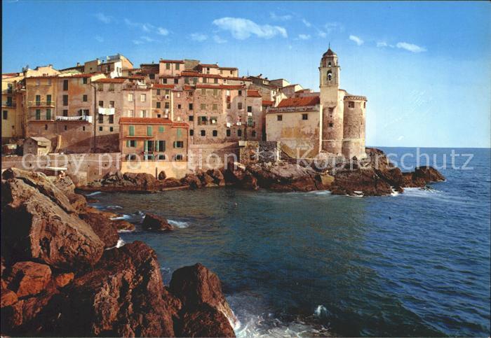 Tellaro Partie an der Kueste