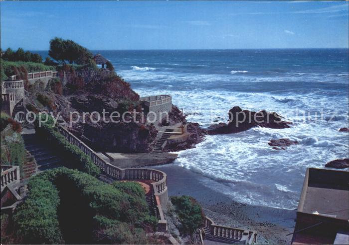 Castiglioncello Villa Santa Lucia Kueste Brandung