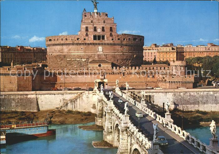 Roma Rom Ponte e Castel Sant Angelo