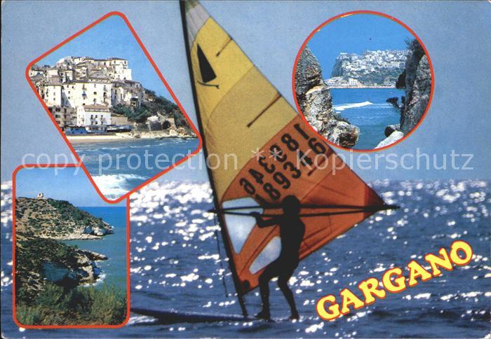 Gargano Kueste Windsurfen