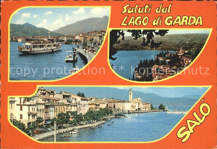 Salo Lago di Garda Hafen Faehre Gardasee