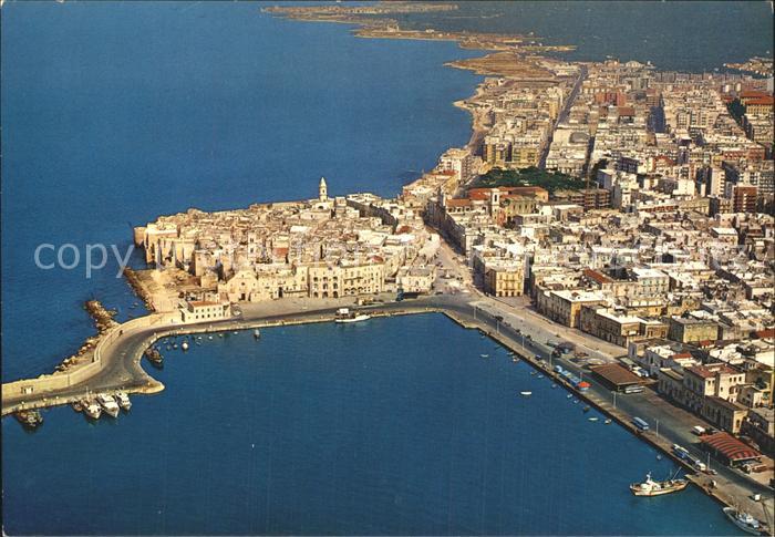 Molfetta Hafen Fliegeraufnahme