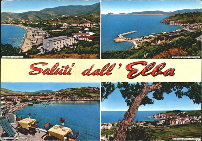 Isola d Elba Kuestenorte der Insel