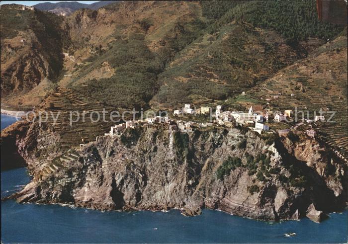 Corniglia Le Cinque Terre veduta aerea