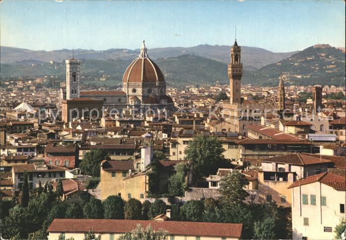Firenze Florenz Panorama Kathedrale Kirche Palast