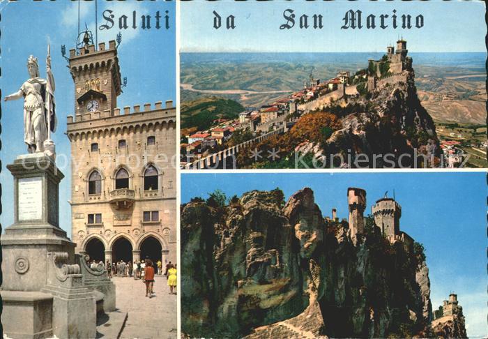 San Marino San Marino Palazzo del Governo Antiche Rocche Monte Titano