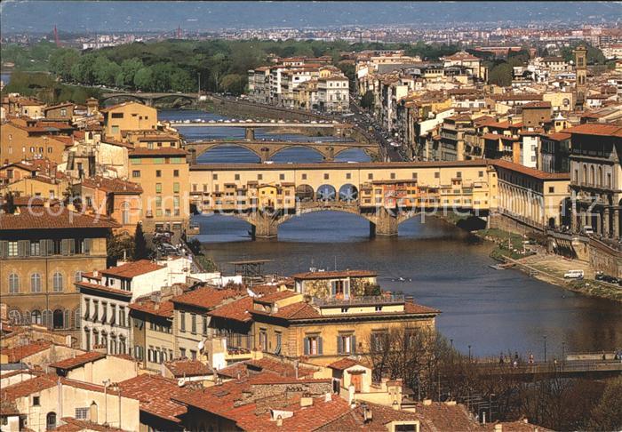 Firenze Florenz Ponte Vecchio Bruecke