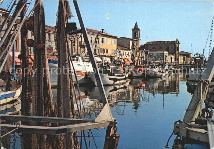 Cesenatico Porto canale Hafen Kanal