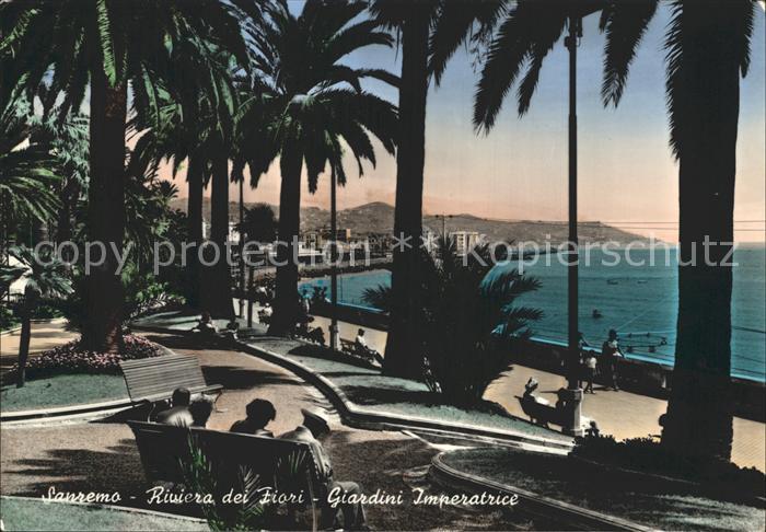 Sanremo Giardini Imperatrice Riviera dei Fiori Palmen