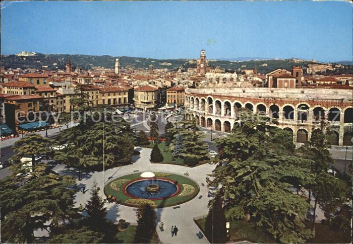 Verona Veneto Piazza Bra Platz Arena