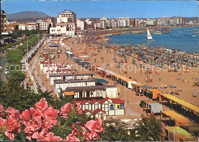 Cattolica Rimini Lungomare e spiaggia Uferpromenade Strand