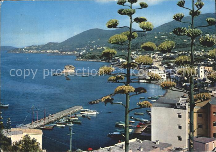 Lacco Ameno Panorama Porto Hafen