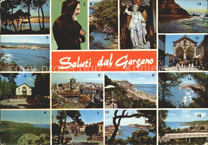 Gargano Kuestenorte der Region Pater