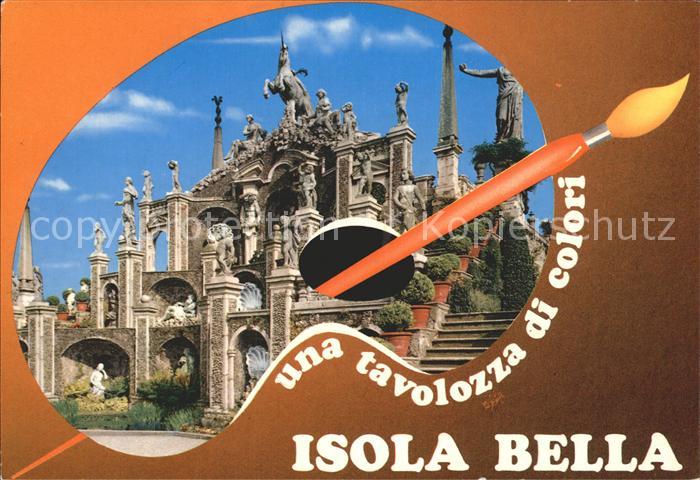 Isola Bella Lago Maggiore Facciata Anfiteatro Fassade Amphitheater