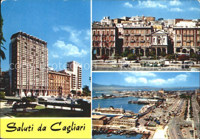 Cagliari Hochhaus Hafen