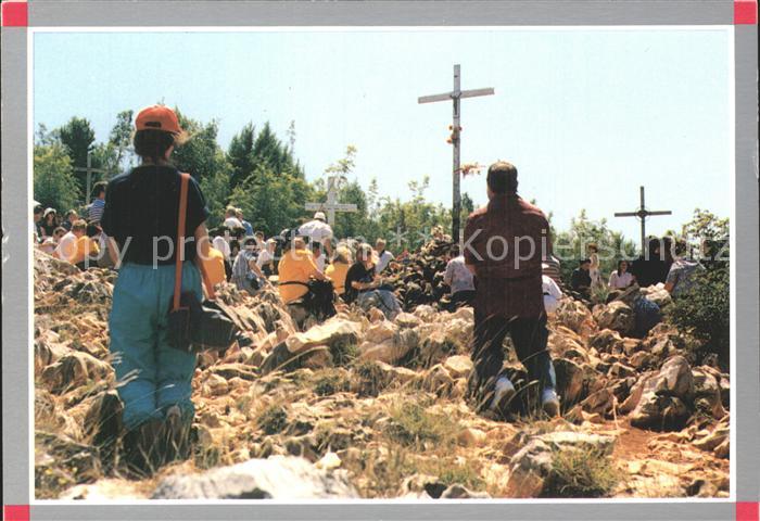 Medugorje Berg Krizevac Kreuzwegsberg Wallfahrtsort