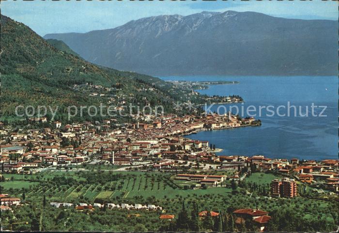 Salo Lago di Garda Panorama Golf von Salo Gardone Riviera Fasano Maderno