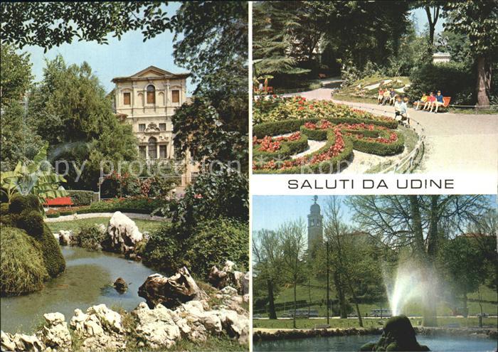 Udine Giardini Ricasoli Gaerten Fontaene