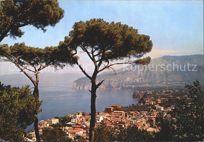 Sorrento Campania Panorama Kueste