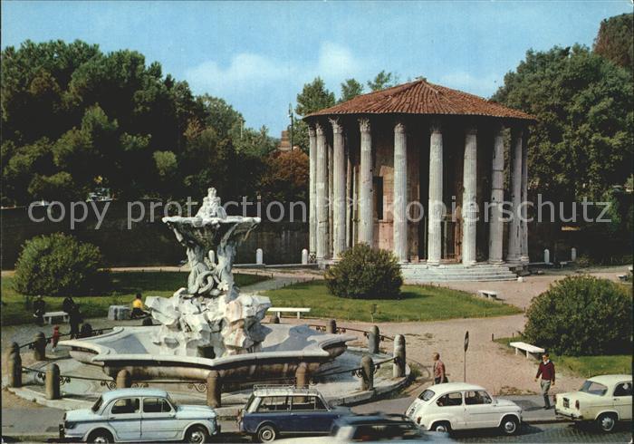Roma Rom Piazza di Bocca della Verita Tempio di Vesta