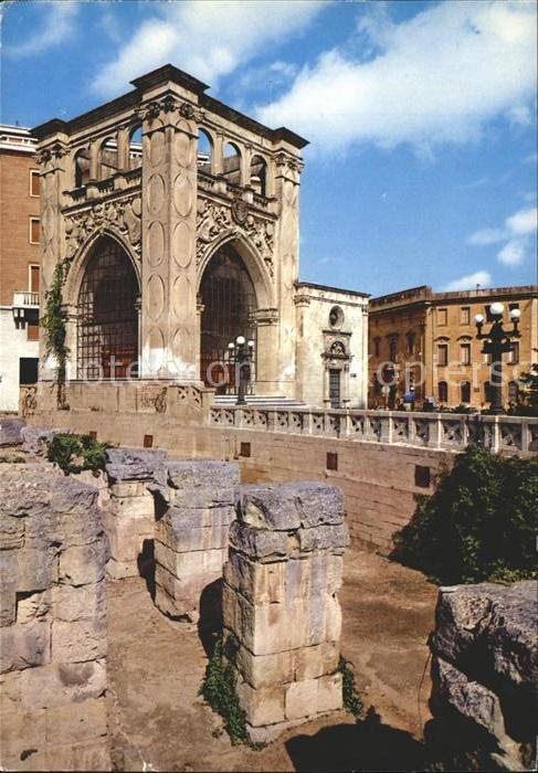 Lecce Anfiteatro Romano Roemisches Amphitheater