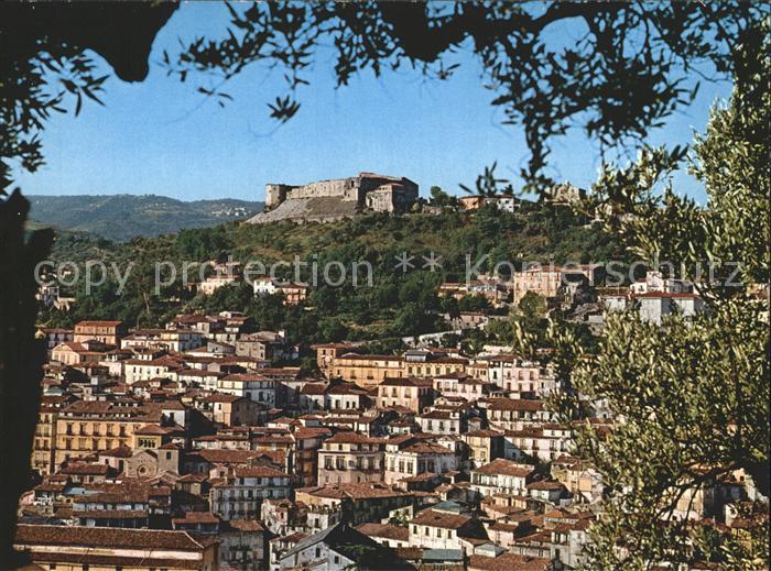Cosenza Panorama Castello Svevo Schloss