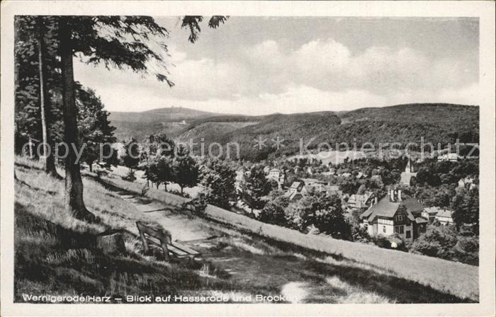 Wernigerode Harz mit Hasserode und Brocken