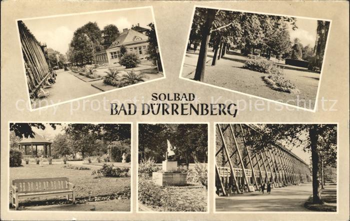Bad Duerrenberg Solbad Pavillon Kurpark Gradierwerk