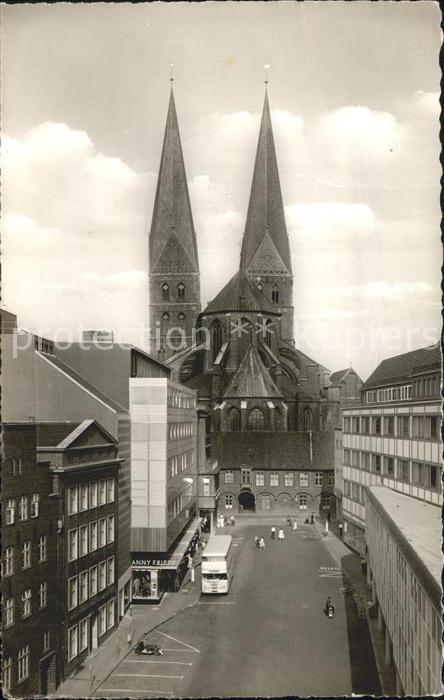 LueBECK CITY Schrangenfreiheit mit St Marien
