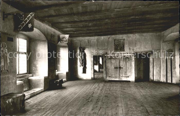 Meersburg Bodensee Die Meersburg Palas im Schloss