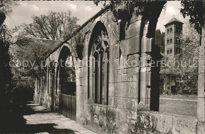 Hirsau Kreuzgang am Kloster mit Eulenturm