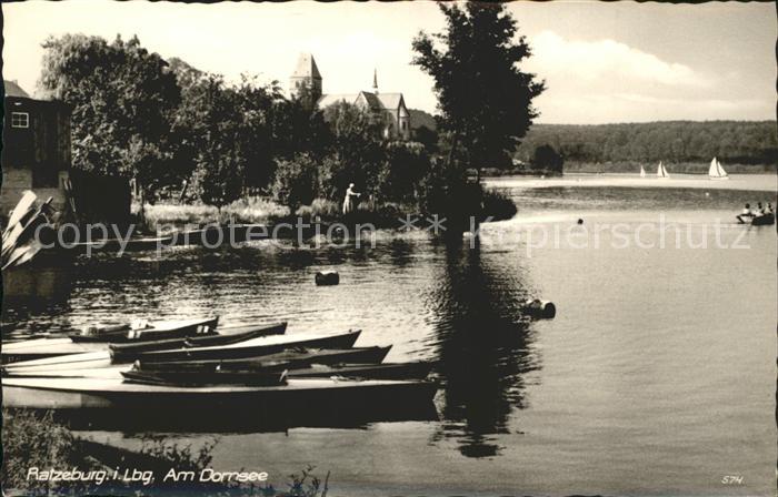 Ratzeburg Schleswig-Holstein Partie am Domsee
