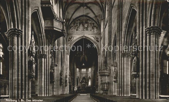 Freiburg Breisgau Muenster Inneres
