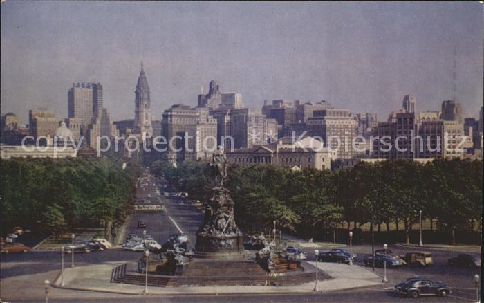 Philadelphia Pennsylvania Benjamin Franklin Parkway