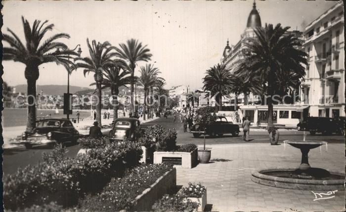 Cannes Alpes-Maritimes Cote d Azur La Croisette