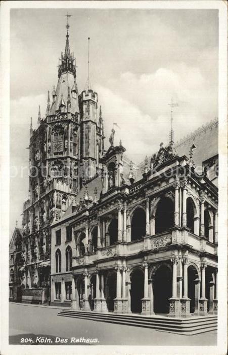 Koeln Rhein Das Rathaus