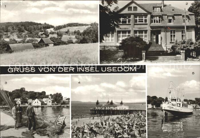 Usedom Mecklenburg-Vorpommern Benz Korswandt Gaststaette Idyll am Wolgastsee Kam
