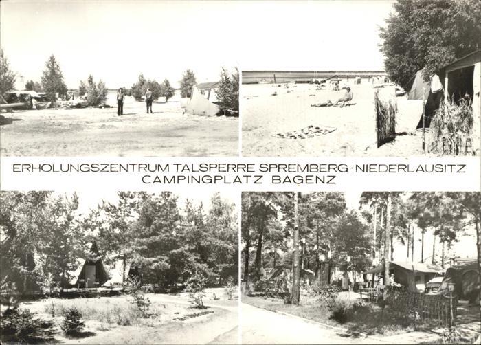 Spremberg Niederlausitz Talsperre Campingplatz Bagenz