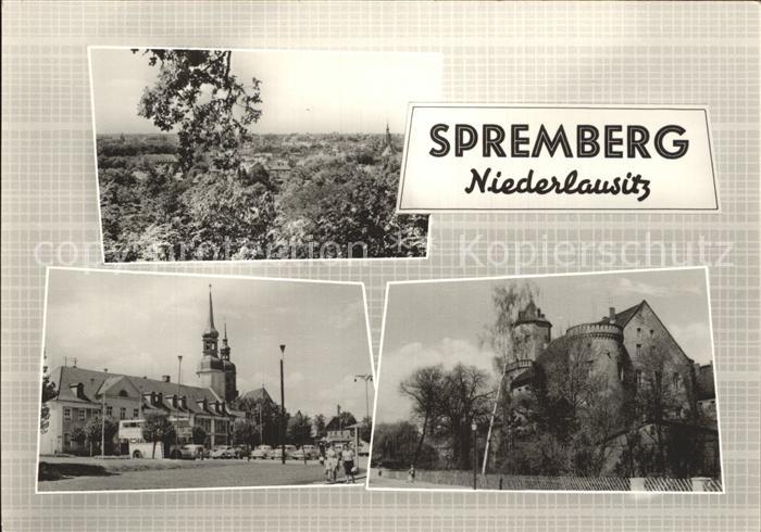 Spremberg Niederlausitz Panorama Kirche Schloss