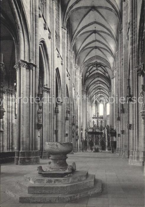 Halberstadt Dom St Stephanus Mittelschiff